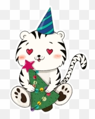 Telegram Sticker From Tiger Year Pack Emoji,Emoji Happy Year Of The Tiger New Year