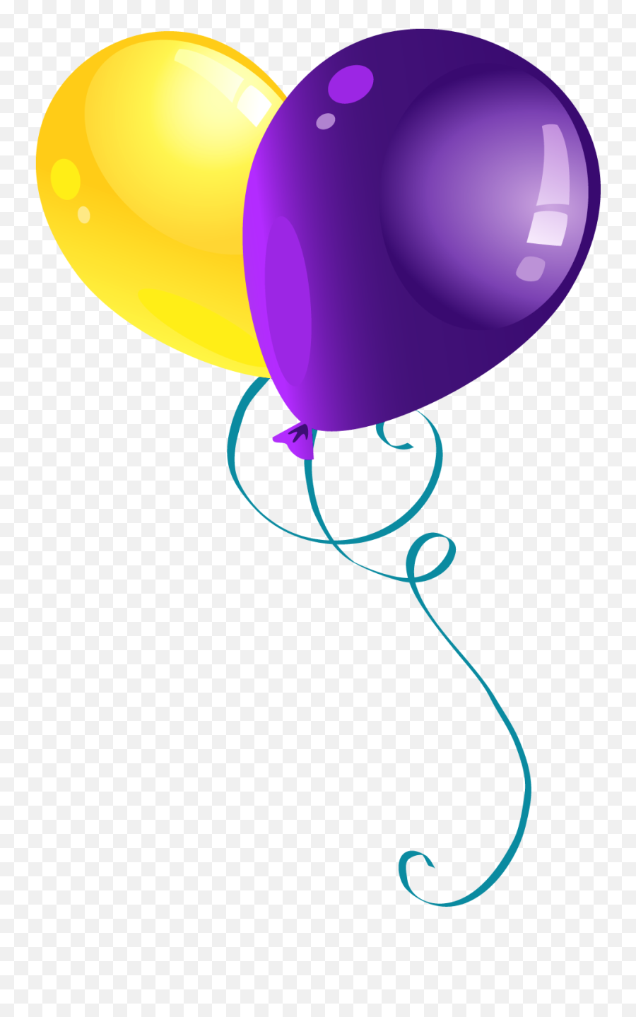 Ticket Clipart Balloon Ticket Balloon Transparent Free For - Purple And Yellow Balloons Png Emoji,Feliz Cumplea?os Emoji