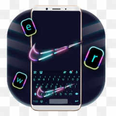 Hologram Sneaker Wike Keyboard Theme - Portable Emoji,Sneaker Emoji Keyboard