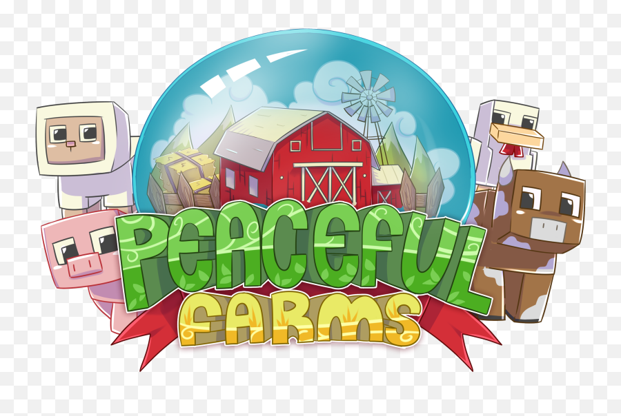 Peaceful Farms - Minecraft Peaceful Farms Emoji,Emotion Java Mochila De Carrit