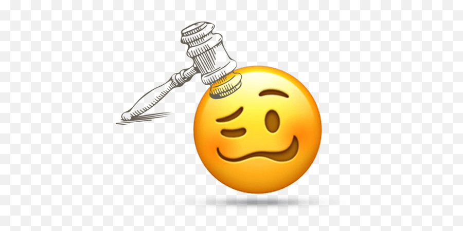The Curious Case Of Lawyers Arguing - Emoji Court,Curious Emoji