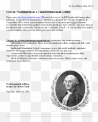 George Washington As A Transformational - Hair Design Emoji,George Washington On Not Letting Emotions Control You