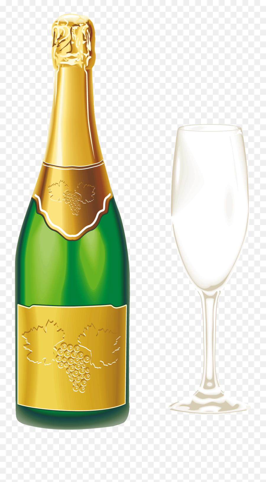Champagne Glass Clip Art Transparent - Wine Bottle Clipart Png Hd Emoji,Clinking Glasses Emoji