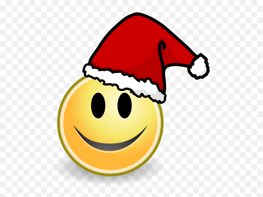 Santa Claus Christmas Smile Emoticon - Happy Emoji,Snowman Emoticons