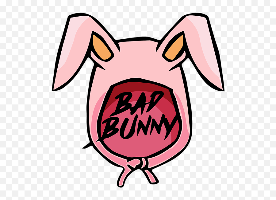 Bad Bunny Logo Png Pin On Bad Bunny Ornaments Banda Ms - Logo Transparent Bad Bunny Emoji,Emojis Bart Simpson Color