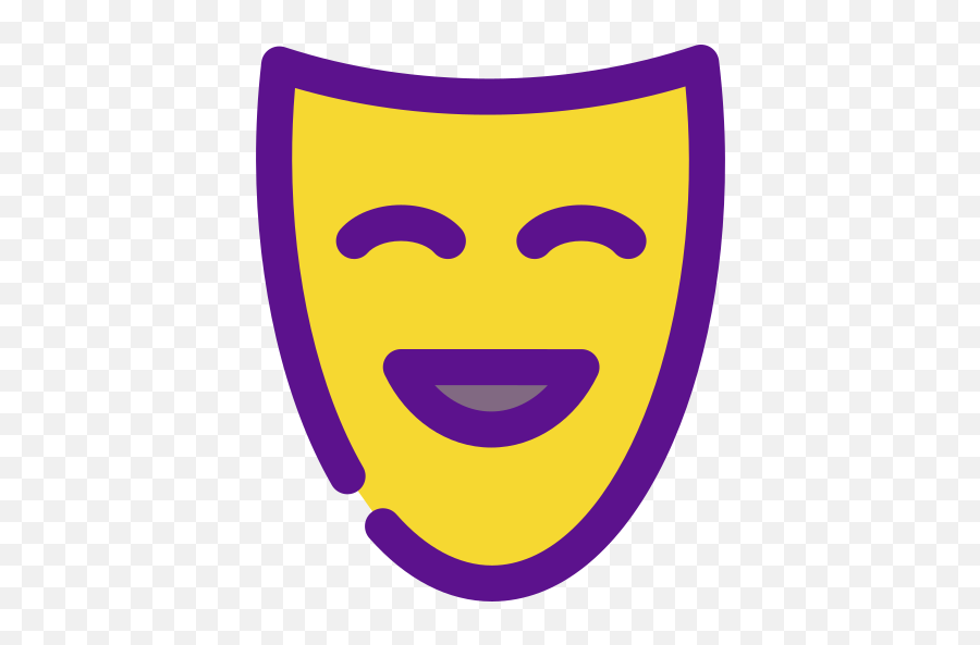 Comedy - Wide Grin Emoji,Comedy Tragedy Emoticons