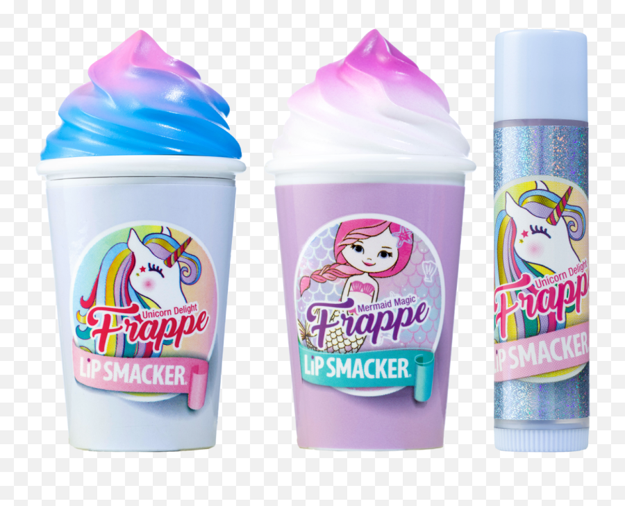 3 Pack Beverage Lip Balm - Lip Balm Unicorn Emoji,Lip Balm Emoji Containers