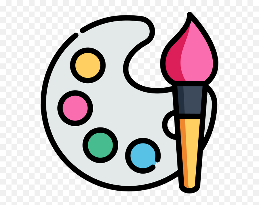 Paint Free Vector Icons Designed By Freepik Paint Icon - Vector Painting Icon Png Emoji,Paint Palette Emoji