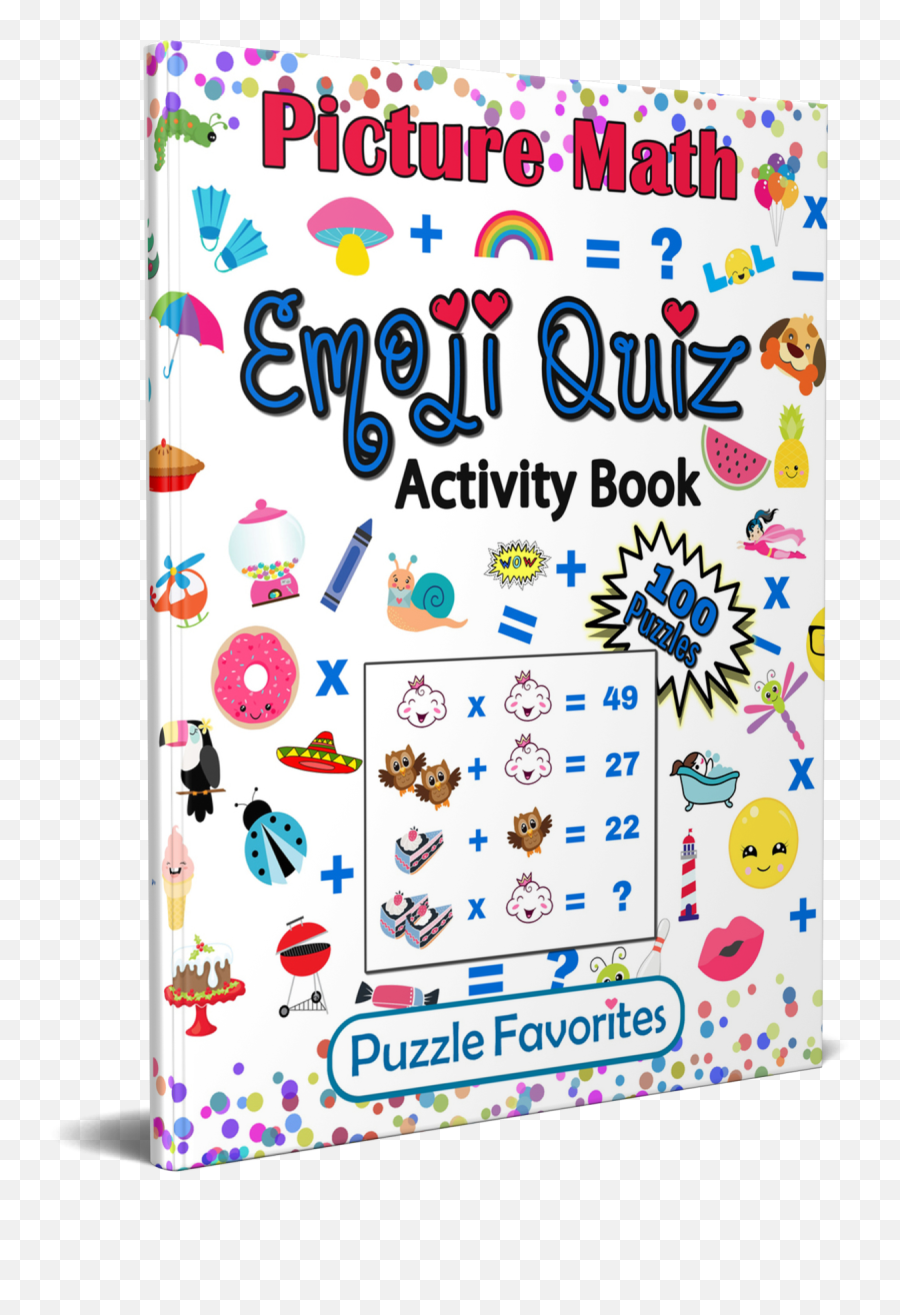Emoji Quiz Picture Math - Activity Book,Math Emoji Transparents