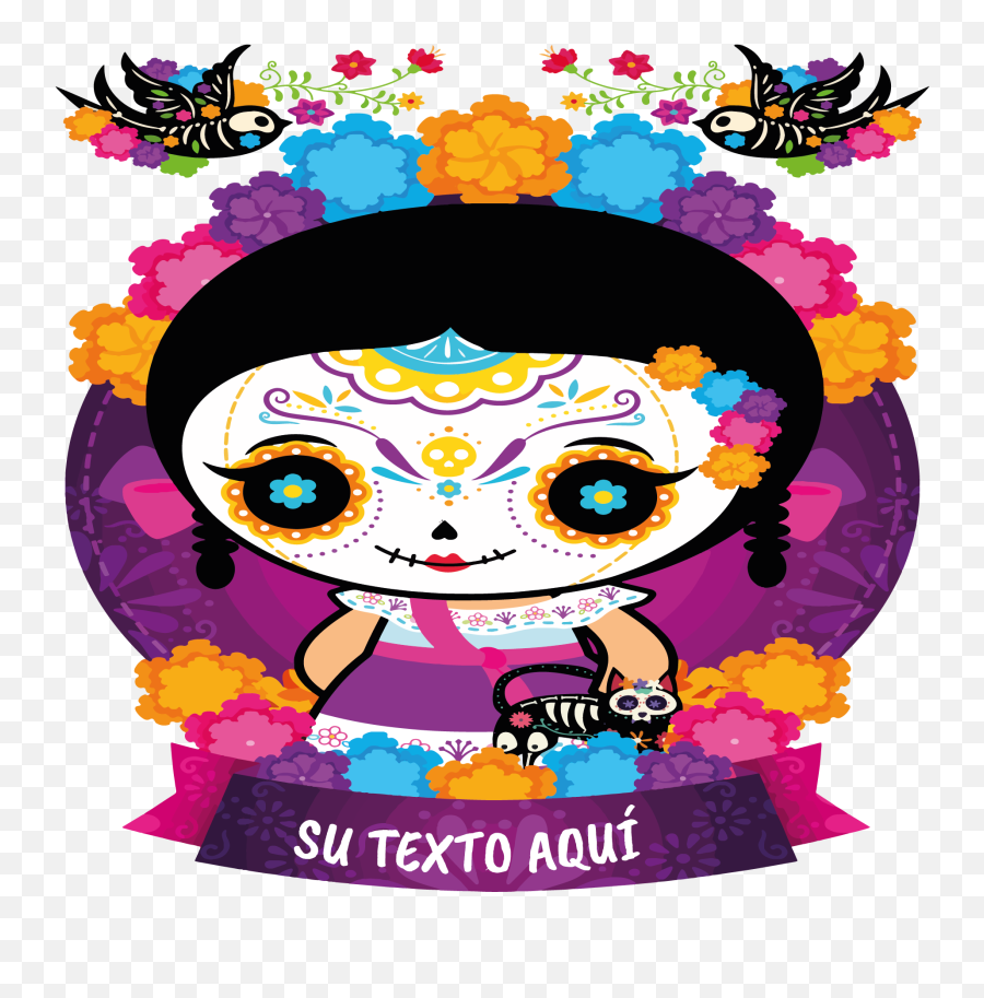 Imagenes De Personajes De Among Us Muertos - Muñecas Dia De Muertos Png Emoji,Fofulapiz Emojis
