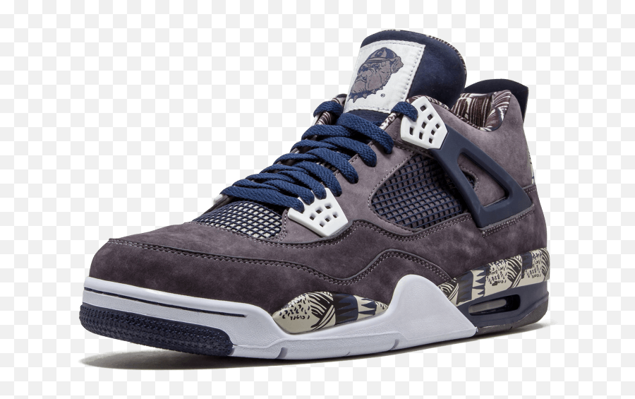 Air Jordan 4 - Georgetown Player Exclusive 4 Emoji,Unc Tar Heels Emojis