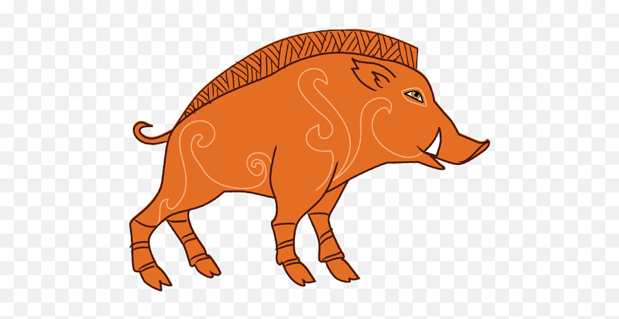 Taproots Wisdom Inc - Animal Figure Emoji,Raw Emotion Hereford Boar