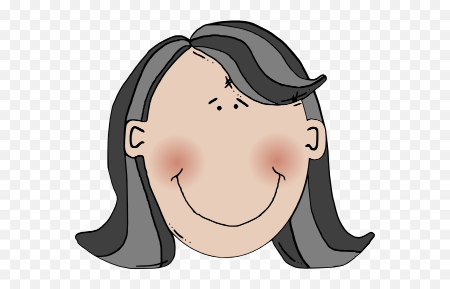 Gray Hair Clipart - Clipart Suggest Emoji,Old Lady With A Cane Emoticon