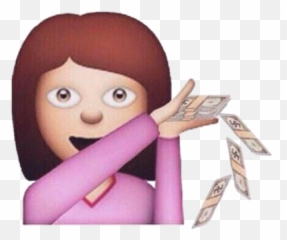 Download Money Emoji And Funny Image - Spending Money Emoji Transparent,Money Cow Emoji