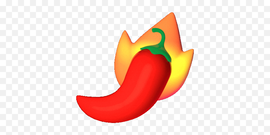 Red Pepper Fire Sticker By Emoji For Ios U0026 Android Giphy,Spicy Emoji