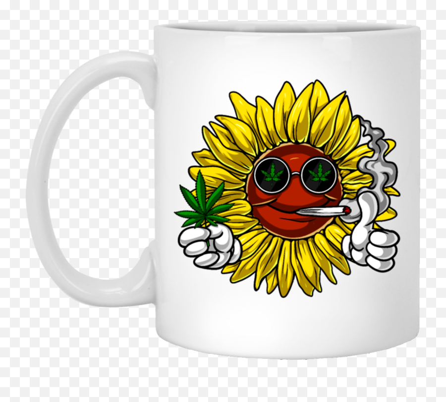 Pin On Mugs - Serveware Emoji,Sunflower Emoticon