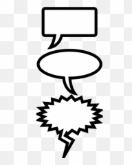 Speech Public Domain Image Search - Freeimg Emoji,Talking Cloud Emoji