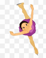 Figure Skate Girls In Cute Outfit Camel Pose - Cute2u A Emoji,Ballet Tutu Emoji
