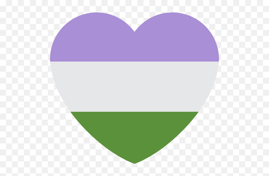 Ghostoast - Genderqueer Heart Discord Emoji,Genderfluid Emoji