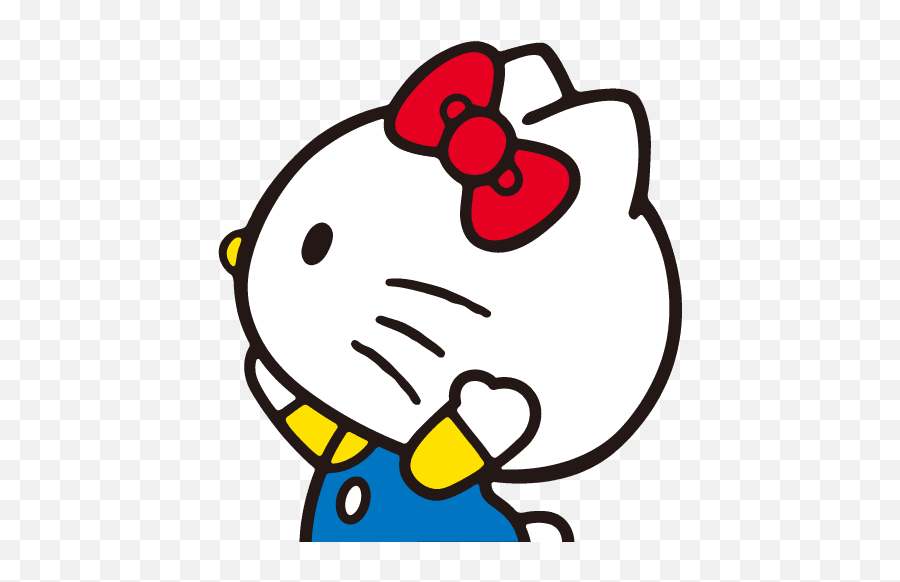 Line Sticker Png - Hello Kitty Png Emoji,Hello Kitty Emojis