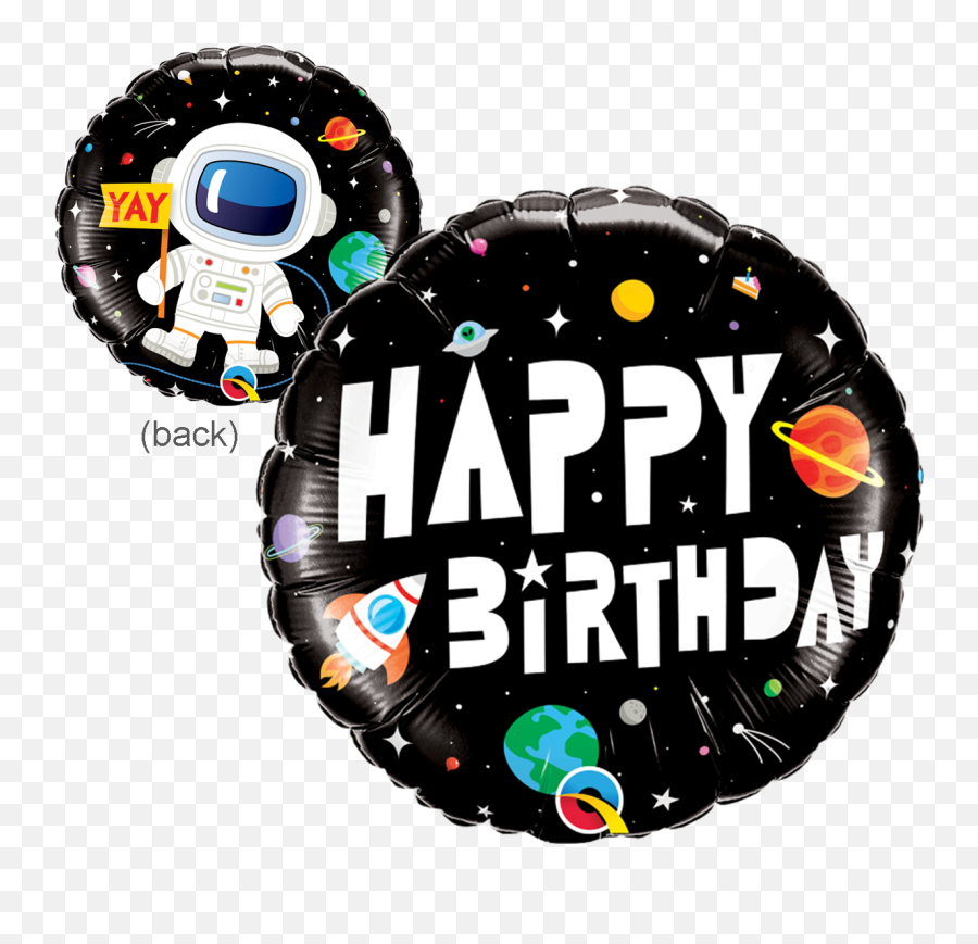 18 Birthday Astronaut Foil Balloon - Balloons Emoji,Emoji Answer For Oktoberfest