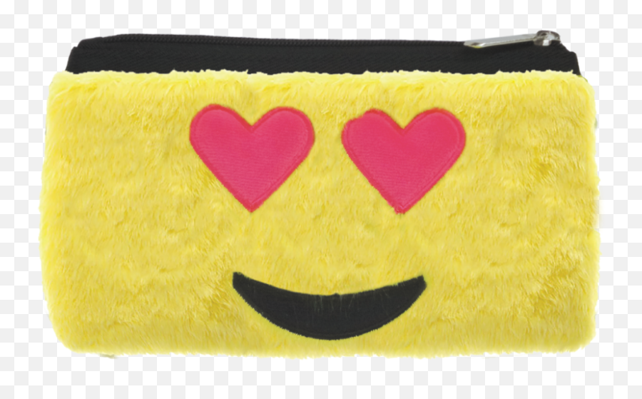 3583 - Heart Eyes Emoji Furry Pencil Case Emoji Pencil Case,Emoji Backpack