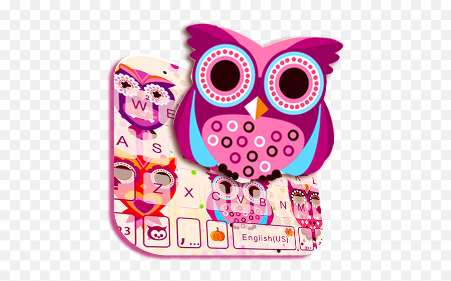 Cute Owls Emoji Keyboard U2013 Google Play Ilovalari - Owl Pictures For Kids,Emoji Keyboard For Galaxy S7