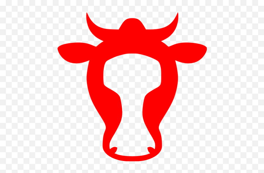 Red Cow Icon - Cash Cow Icon Png Emoji,Cow Emoticon Text