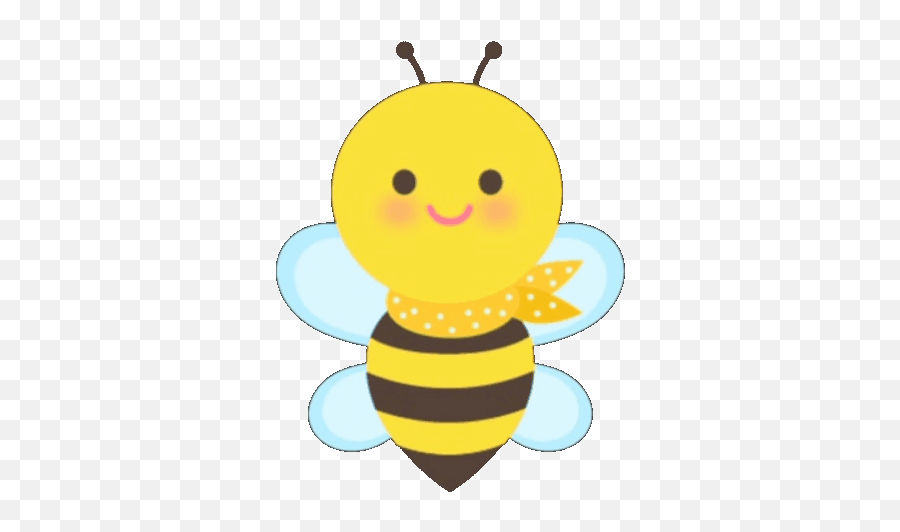 Cute Little Bee - Bee Gif Transparent Background Emoji,Honey Bee Emoji