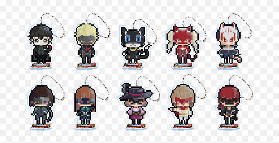 The Royal Cafe November 2 - Protagonist Persona 5 Pixel Art Emoji,Morgana Persona 5 Emoticon