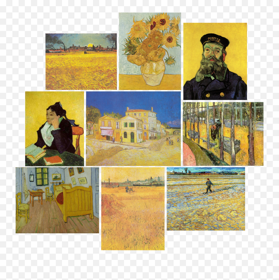 Art Appreciation - Painting Emoji,Trees Emotion Paintings Van Gogh