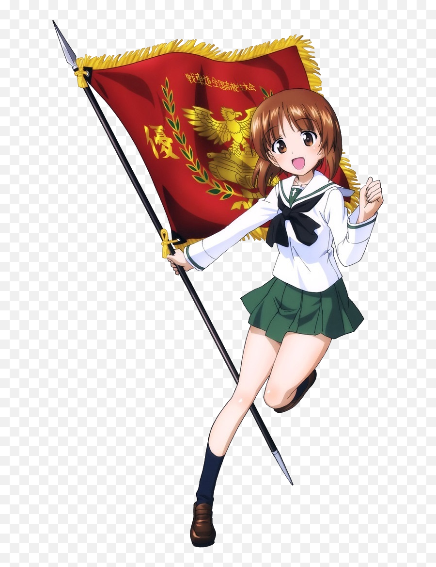 Miho Nishizumi - Girls Und Panzer Miho Nishizumi Emoji,Girl Touches Face To Sense Emotion Movie