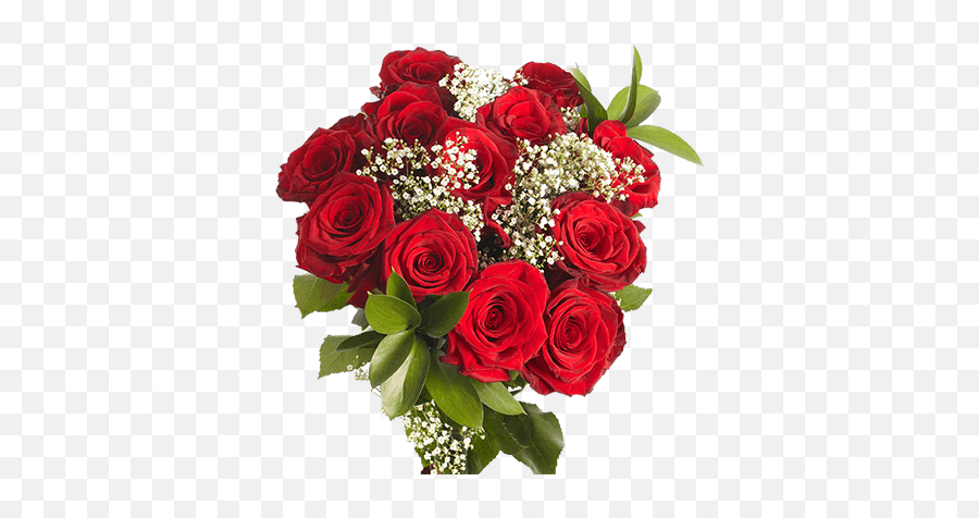 Globalrose Why Give Flowers On Valentines Day - 14 Roses Flowers Emoji,Red Emotion Texture