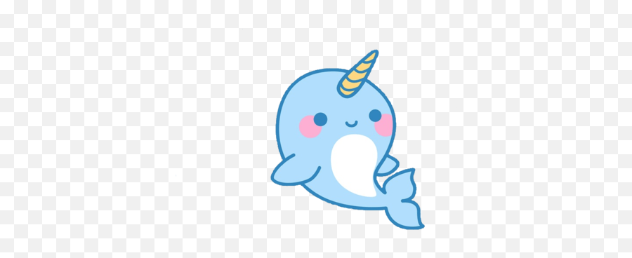 Greetings And Emotions - Kawaii Narwhal Emoji,Chao Emotions