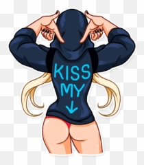 18 Memes Telegram - Resistance Girl Telegram Stickers Emoji,Cute Face Emoticon Gaiaonline
