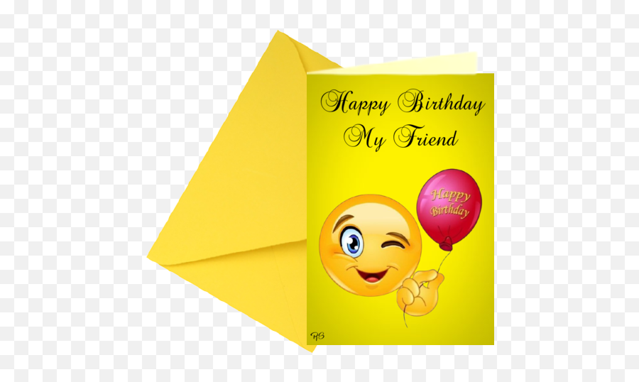 Free Emoji Birthday Greeting Cards - Balloon,Happy Birthday Emoji Pictures