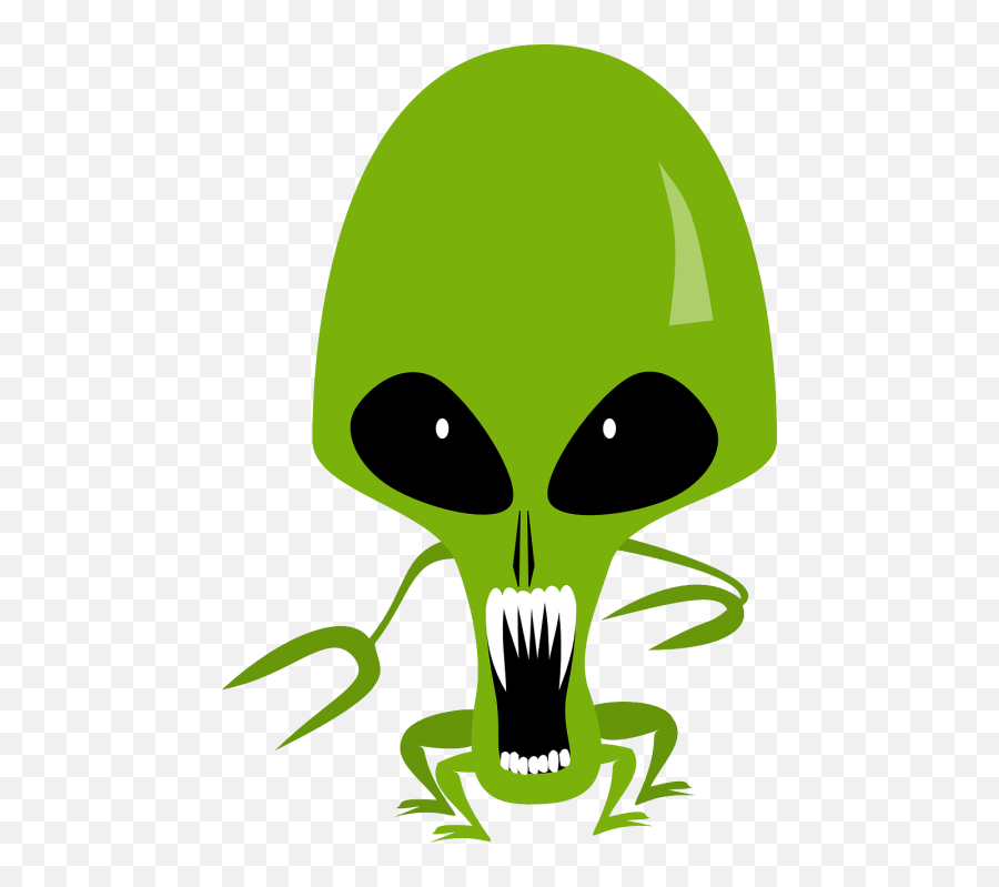 Download Alien Free Png Transparent Image And Clipart - Scary Alien Clipart Emoji,Alien Monster Emoji