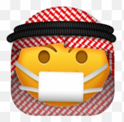 Arab Sticker - Happy Emoji,Arab Emoticon With Headdress