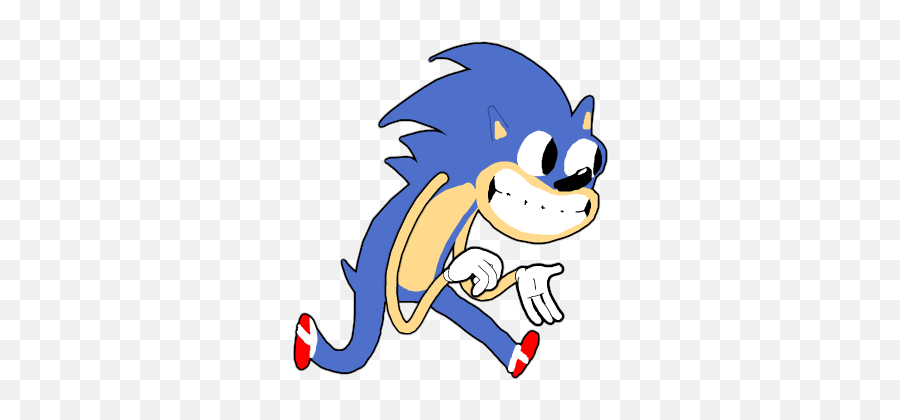 Must Accelerate Quickly - Dumb Running Sonic Gif Emoji,Sanic Emoji