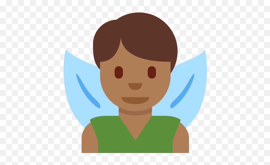 Man Fairy Emoji With Medium,Cute Fairy Emoji