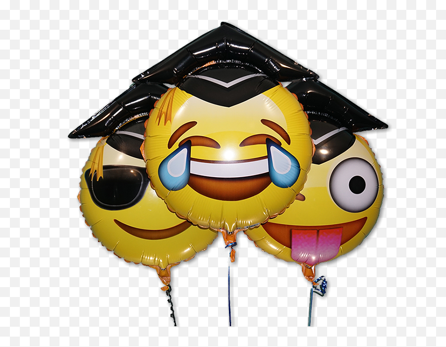 Iluvemoji - Decoracion De Emoji Para Graduacion,Smiley Emoticon Graduate