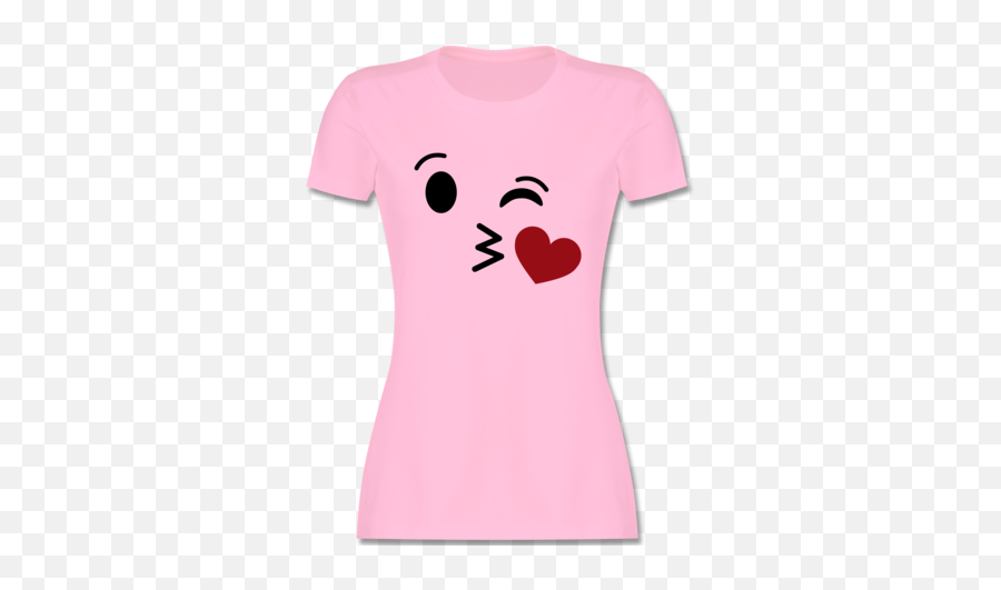 Kuss Emoticon Karneval Shirts U0026 Mehr Shirtracer - Short Sleeve Emoji,Emoticons Kussmund