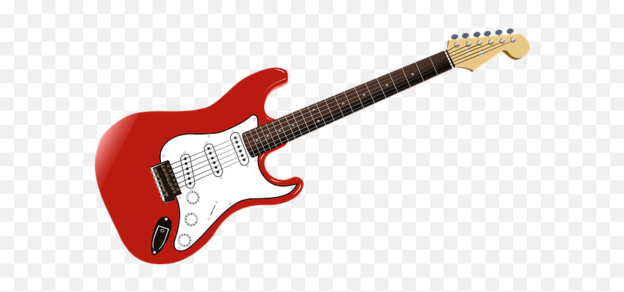 Rock Guitar Clip Art Png Image With No - Guitar Png Emoji,Rock Girl Guitar Emoticon Facebook