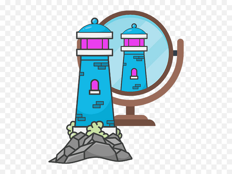Decentralized Flexible Organization - Lighthouse Cartoon Png Emoji,Dfo How To Do These Emoji