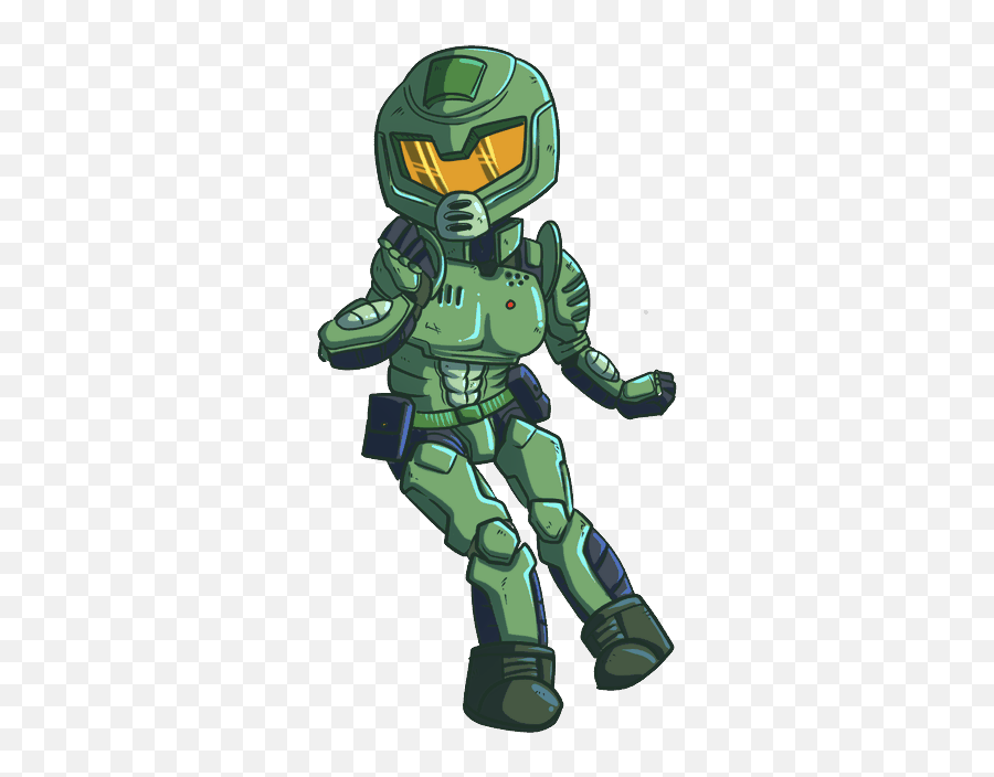 Fictional Character Emoji,Doomguy Emoji