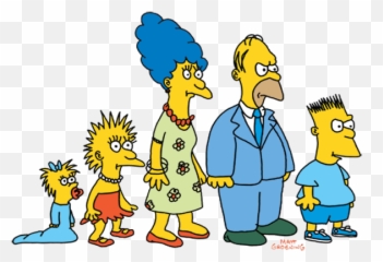 The Evolution Of Popular Cartoons Top - Simpsons 1987 Emoji,Simpsons Emoji