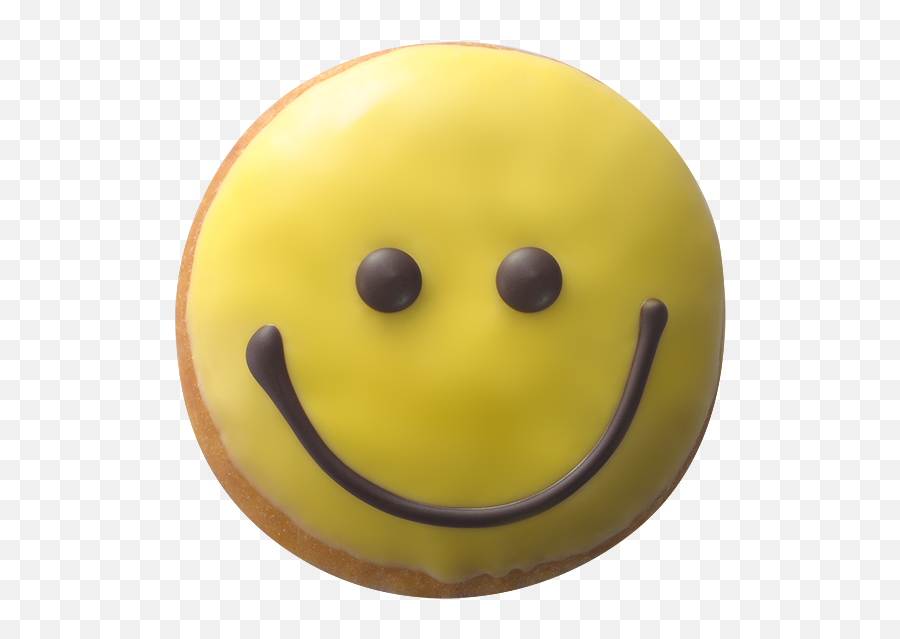 Mr Happy Emoji,Emoticon For A Donut