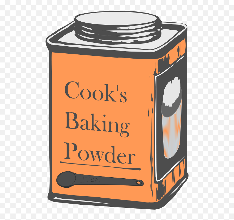 Vintage Tin With Baking Powder Drawing Free Image Download Emoji,Easy Doodle Emotions