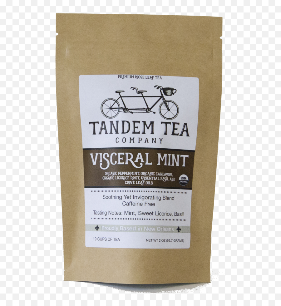 Visceral Mint Organic Herbal Tea With Mint Cardamom Licorice Basil And Clove Emoji,Visceral &/or Emotions