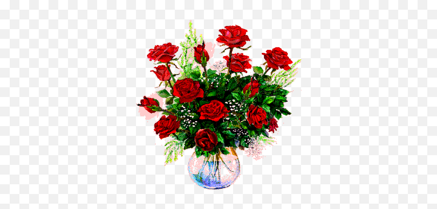 Birthday Greetings Gallery - Bouquet Of Flowers Gif Emoji,Birthday Emoticons